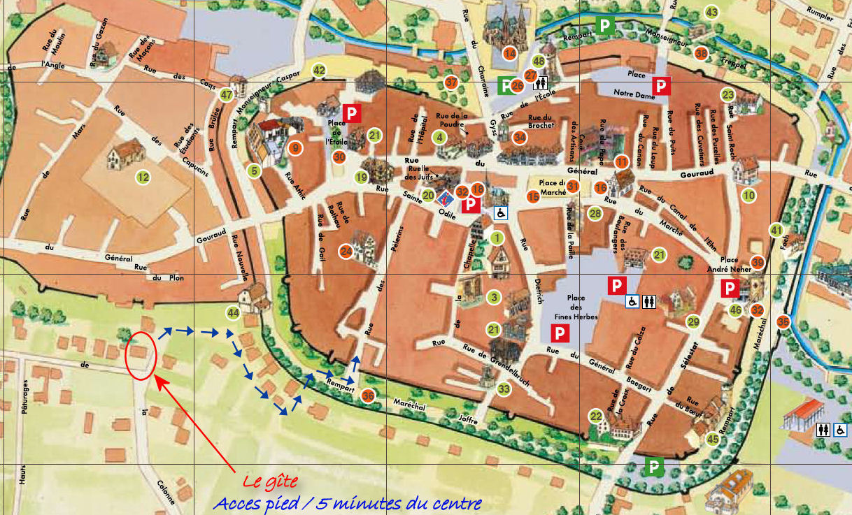 GITE chez l\'habitant ALSACE Obernai